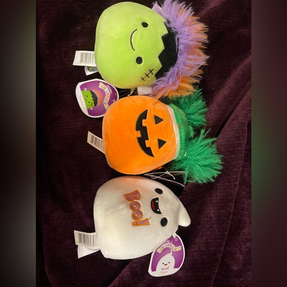 Squishmallows 5” set of 3 Halloween